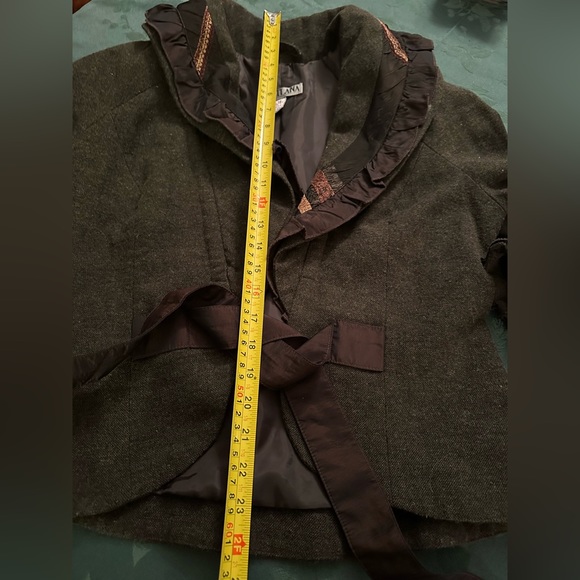 Svetlana Victorian style wool blend jacket - Picture 9 of 10